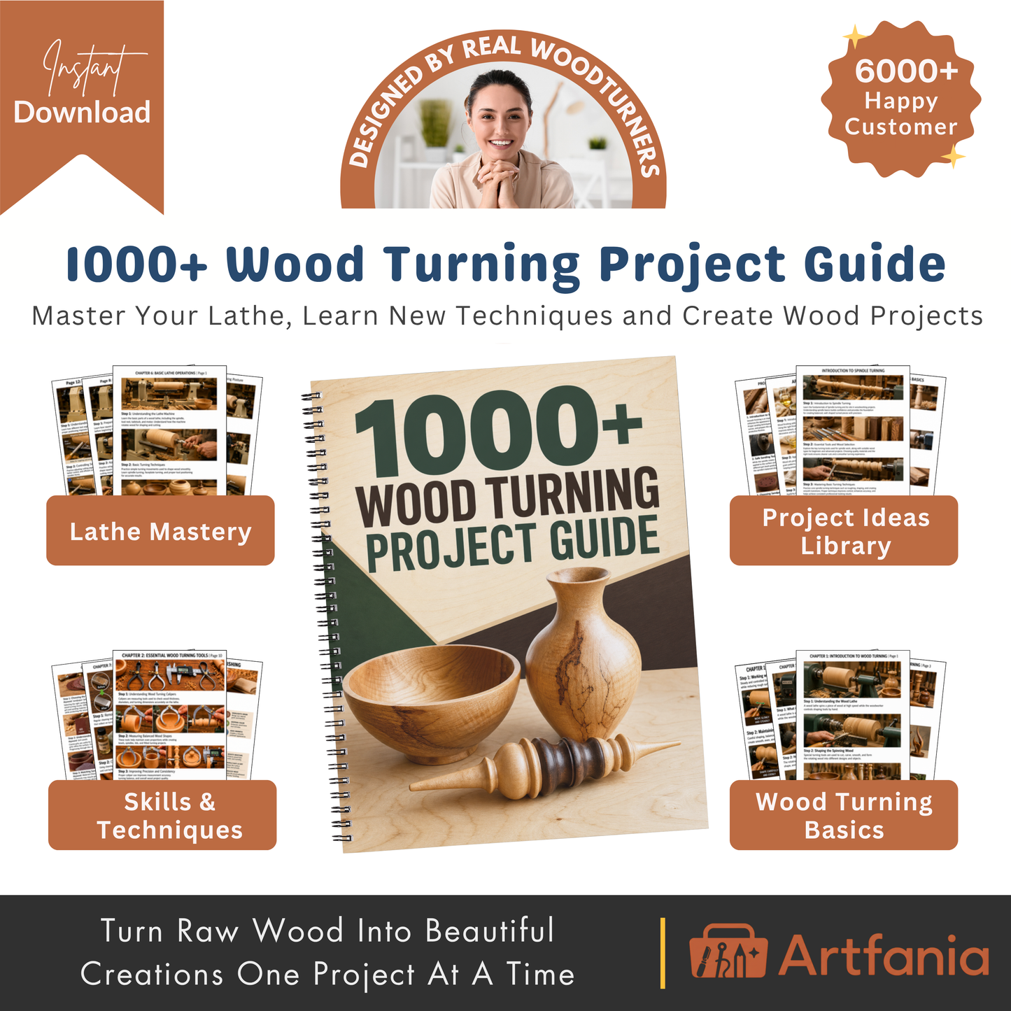 1000+ Wood Turning Project Guide
