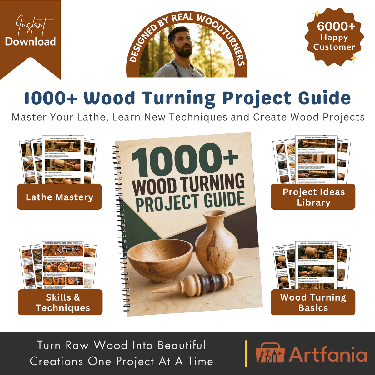 1000+ Wood Turning Project Guide