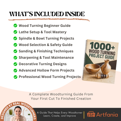1000+ Wood Turning Project Guide