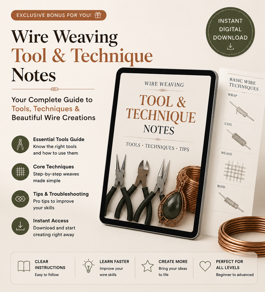 Wire Weaving Tool & Technique Notes