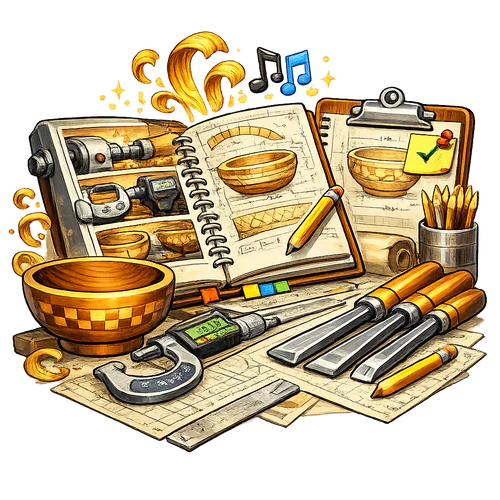Wood Turning Art Essentials Notes