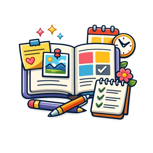 Journal Layout Planner Notes