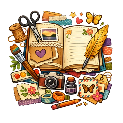 Creative Junk Journal Projects Note