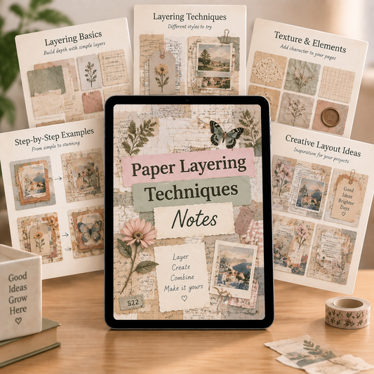 Paper Layering Techniques Notes